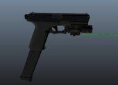 P80 with Green beam, Switch ,Extended Magazine